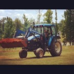 Take me for a Ride on Your Big Blue Tractor….