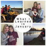 What I Learned In January
