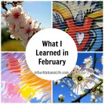 4 Things I Learned In February