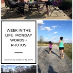 Week in the Life, Monday Words + Photos