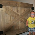 How To Build A Rustic Barn Door Baby Gate